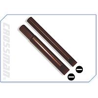 Crossman 48-810 slotted impact driver bits (slotted, 10mm, 80mm L)
