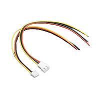 Adafruit 4873 ຄູ່ສາຍສອງສາຍການຈັດການ 2.5mm Pitch 3-pin Cable Matching Pair - ສອດຄ່ອງ JST XH