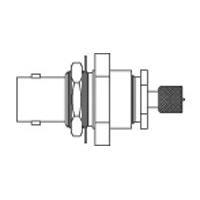 Raychem - TE Connectivity 4-1532004-6 ຕົວແປ RF - ໃນຊຸດ 033-0129-0001=ADAPTR BNCRCPT/