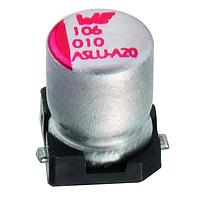 Wurth Elektronik 865090240002 ອິເລັກໂຕລິຕິກ ຄາປາຊິເຕີ WCAP-ASLU 22uF 10V 20% SMD/SMT