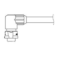 CONXALL CARA63804PP07990 ເຄື່ອງສາຍພິເສດ Mini-Con-X Insta-Click 4#16 Pin ມຸມຂວາ 79"