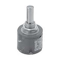 Nidec Components M22L10-000-102 ປອດເຕນຊຽມອາຍຸຍາວ 3600 ອົງສາໄຟຟ້າ, 2 W, 1 kOhm ຄວາມຕ້ານ, ສັງເກດເສັ້ນສາຍຫຼາຍກວ່າໜຶ່ງຮອບ, ຄວາມເຊື່ອມຕໍ່ເຊັ່ນ .2%, ຂະໜາດເສັ້ນຜ່ານ 22mm, ເກມຕໍ່ສອງສາຍບົດສົດ