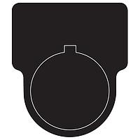 HellermannTyton 596-00415 ແບບປ້າຍຊື່ 1.75 X 1.75 250/RL