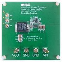 Monolithic Power Systems (MPS) EV4470-L-01A ບອດປະເມີນຄວາມຕ້ອງການຕົວຄວບຄຸມແຮງແຟງ - Switching Regulator Evaluation Board ສໍາລັບ MPQ4470