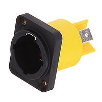 Amphenol Audio HPT-3-MD ຮັບກະທົບ Make/Inlet Pnl Mnt Spade Lug Term