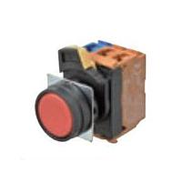 Omron Automation and Safety A22NN-BNM-NBA-G100-NN ສະວິດຄວບຄຸມຄວາມປອດໄພ Assm, Flt, Plas Bzl, ສີດຳ, 1N