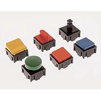 E-Switch 320.08ORG ຝາປຸ່ມສະຫນອງ / ຝາປຸ່ມສະຫນອງ Tactile PB Org Cap SPST-NO 0.025A 50V
