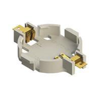 Keystone Electronics 1057 ຖານຖືຖຸ້ມແບດເຕີຣີ 2032 BATT HOLDER SMT