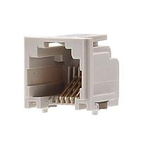 AMP Connectors - TE Connectivity 5406545-1 Modular MJ,RJ11,SMT,6/4GRAY 22"REEL