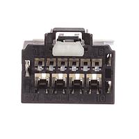 Molex 31372-1600 ຮາວຊິ້ງ STAC64 RCPT HYB CPA 10CKT BLK POL A