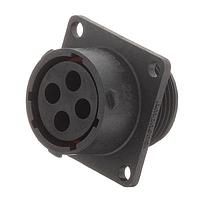 Amphenol SINE Systems RTS014N4S03 ຕົວເຊື່ອມ RCP SQ FL 4POS SZ 14 SCKT SEAL