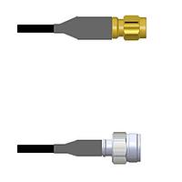 Amphenol Custom Cable Q-67059000M060i ສາຍສະບັບ RF SMA-SP/TNC-SP LMR24 60I