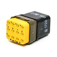 DEUTSCH - TE Connectivity DMC-M 12-20 SNE ຕົວເຊື່ອມມິລລິເຕີຣຣູງສະເພັດຮູບສະແກນ DMC INS P 12C 12#20 N WC E