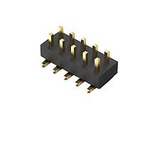 GCT (Global Connector Technology) BF030-18A-B0-0400-0220-0600-LD ບອດເພື່ອບອດ & ເມຊະນາຍນ ເຄັນເນັກເຕີຣ໌ 18w,  2mm Pitch Pin Hdr, DIL, SMT, Vert, No Peg, GF, Tube