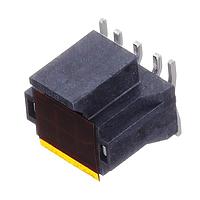 Molex 105429-1106 Shrouded NANO-FIT HDR SMT VT DLR 6CKT TIN BLK