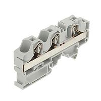 Entrelec - TE Connectivity ZK16-3P ບລອກຕໍ່ຜ່ານ Feed Through Terminal Block Pow SNK PI-Spring