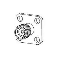 Molex 73391-0042 ຕູ້ຕໍ່ສັນຍານ RF / ຕູ້ຕໍ່ສັນຍານ Coaxial SMA(J) 4HOLE PNL RCP 50 OhmsS