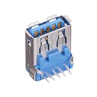 Kycon KUSBX-AS1N9-2-BL30 ຕົວເຊື່ອມ USB Type A USB 3.0 TYPE A 9P 3.10MM BLU INSUL 30U