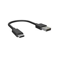 Amphenol FCI 10165793-Z0100YBLF ການປະກອບສາຍ USB Cable Assembly A to C 1.0M ສີດຳ