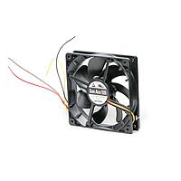 Sanyo Denki 9S1212P4F011 ພັງລົມ DC Axial, 120x120x25mm, 12VDC, ຊີຣີ Silent, ບໍ່ມີຂອງສະເລີຍ, Tachometer, PWM
