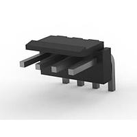 AMP Connectors - TE Connectivity 1744056-4 ຫົວຕໍ່ ແລະ ເຮືອນສາຍໄຟ 3.96 EP HDR ASSY 4P R/A HT