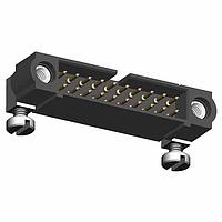 Harwin M80-5C11005M5 ຊຸດຕໍ່ສາຍພວມພະບັດ Power to the Board 5+5 Pos. Male DIL 24-28AWG Cable Conn. Kit, Panel Mount