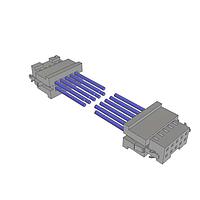 Samtec S2SD-05-24C-L-10.00-DR-NDX ສາຍສອງແຖວສ່ວນປະກອບສາຍ 2.00 mm Tiger Eye ສາຍສອງແຖວສ່ວນປະກອບສາຍສອງ, ປະຕູກ