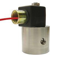 OMEGA SVH-111-24D-NO 2-ທາງ, NO, NC, 316 SS, ວາງລົມຕ່ຳ ວາງຄວາມດັນສູງຫຼາຍ ວາງໄຟຟ້າໂຊເລນໄອດ (0.005 gal/min, 1/4 in, NPT Male, Direct Acting, Normally Open)