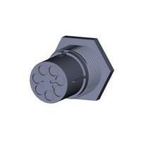 AMP Connectors - TE Connectivity 293674-3 ຕໍ່ຕໍ່ໄຟ NECTOR M PIN HSG PANEL MOUNT CODE C