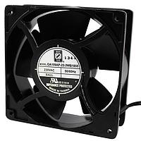 Orion Fans OA109AP-22-3WB1855 ພັງລົມ AC Axial Fan, 120x120x38mm, 230VAC, 75CFM, 12W, 38dBA, 2300RPM, Ball, Wire, IP55