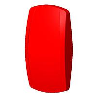 Carling Technologies VVGZS00-000 ສະວິດຊ໌ອັກຕູເວີ V-Series Rocker Only Red Contura V Rocker, ບໍ່ມີເລນ