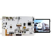 Riverdi SM-RVT70HSSFWCA0 ຈໍ TFT LCD 5.0", STM32, ເຟຣມ, atouch, CTP, ການຕິດຕໍ່ອາກາດ