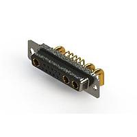 EDAC 630-13W3240-3N1 ຕູ້ຕິດຕໍ່ D-Sub ປະສົມມຸມຂວາ ຕູ້ຕິດຕໍ່ພະລັງງານ Combo D-Sub
