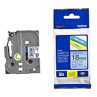 BROTHER TZe-541 ອ້າຍ TZe-541 ເທບສີດໍາເທິງສີຟ້າ (18mm)