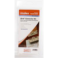 Molex 76650-0200 ຊຸດຕິດຕໍ່ IGRID HDR KIT 20-28 CKT VERT
