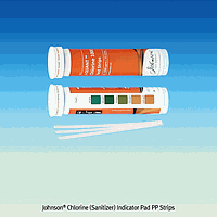Johnson Test Papers J2.164.1C ທິດສະຕຣິບທົດສອບລະດັບສູງຂອງໄຄໂຣນ, PP 0~1000, 100stip