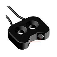 Banner Engineering P22-C1 ອຸປະກອນສັນຊາດເສັ້ນເສື້ອພາສຕິກ ເສັ້ນເສື້ອພາສຕິກ, ລະດັບລະດັບລະດັບ 3 mm; ກະບອກພາສຕິກຮູບແບບແກ້ວລົງ; ຄວາມຍາວ 2 m; ຕັດຟຣີ