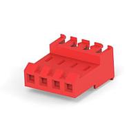 AMP Connectors - TE Connectivity 3-641229-4 ການປະກອບ Receptacle 04P MTA156 CONN ASSY 22AWG LF