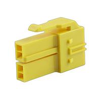 Molex 151049-2203 ຮູງຮັບ Receptacle CP6.5 RECP HSG DR 2CKT POLZ POSLCK YLW