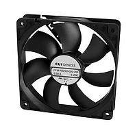 Same Sky (formerly CUI Devices) CFM-A225C-220-350-22 ພັງລົມກະທົບຕົວຈິງ DC 120 mm ສີ່ແຫຼງ 25 mm 24 Vdc omniCOOL 2000 RPM 63.16 CFM AR TSPWM