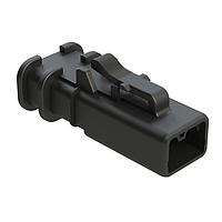 Amphenol SINE Systems ATP06-2S-OMBLK ຕົວເຊື່ອມ 2 POS PLUG, SKT, STD DIA, BLK