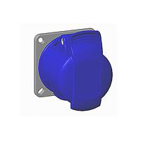 Amphenol Tuchel 2CMA193156R1000 ຕົວເຊື່ອມຕໍ່ 3P+E ປະຕູຕິດພານເນວ Socket Outlet. ແທນທີ່ສ່ວນ# 316R9