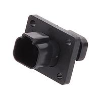 Amphenol SINE Systems AT04-4P-LE11 4-ທາງ 4 ຕຳແໜ່ງ Rcpt Fng Mnt Conn Pin Blk ກັບ/endcp