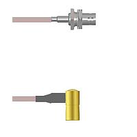 Amphenol Custom Cable Q-0403S0005144i ສາຍສັ້ນ RF BNC-SJB/SMB-RP G316 144I
