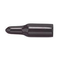 Caplugs EZ-303-12 BLACK ອຸປະກອນເສີມ EZ PULL TAB VINYL CAP ສີດຳ