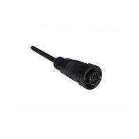 Amphenol LTW ACD-07AFMM-LL7A03 Sensor Cables / Actuator Cables Ceres, Middle Size, Plastic, 5A, 07 pins, Female Connector, Male Contact, Straight, 2 Points Lock, Overmolded, Length 3000mm, IP67