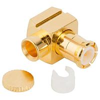 Amphenol RF 252109 ຕົວເຊື່ອມ MCX ປຸກມຸມຂວາ .085-ທອງ