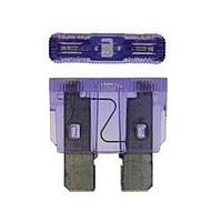 Eaton Bussmann BP/ATC-3ID ຮອງດັບໄຟ Blade Fuse ມີ/ບໍ່ມີສະແດງສະພາບ ATC-3 AMP easyID FUSE - 2 ອັນ ໃນການບັດ