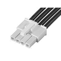 Molex 215320-1041 Discrete Wire MINIFIT JR SR R-R 4CKT 150MM Sn