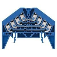 Weidmuller 1173920000 ບລັອກຕໍ່ສາຍບົດບັນທຶກ DIN Rail PRV 4 BL 35X15 WS